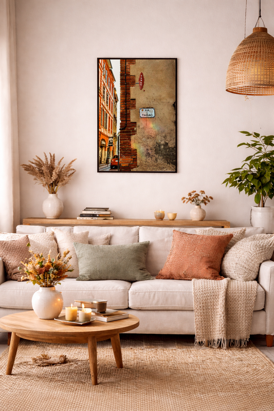 Rue du Tabac Poster - City Street Photography Print