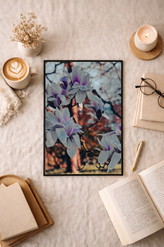 Serene Magnolias - Floral Photography Print